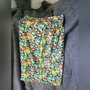 Modest Floral Dainty Jewells Pencil Skirt